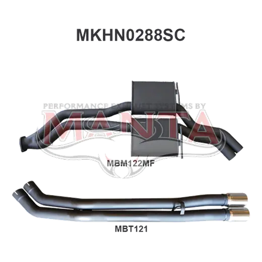 Holden VP VR VS Statesman V8 2.5in Catback Tailpipe product image