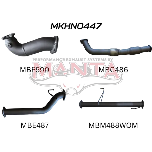 Holden Colorado RC 3.0L 10 - 12 SWB With Cat & Muffler product image