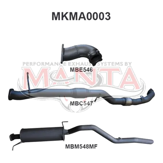 Mazda BT50 3.0L Manual With Cat product image