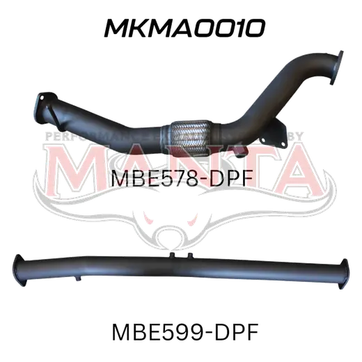 Mazda BT50 3.2L DPF Replacement Only Without Cat, 2016-Sept 2020 product image