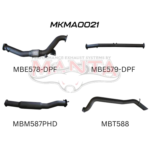 Mazda BT50 DPF 3.2L WITH CAT & HOTDOG product image