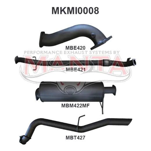 Mitsubishi Triton ML 3.2L CRD 06 - 09 Without Cat product image
