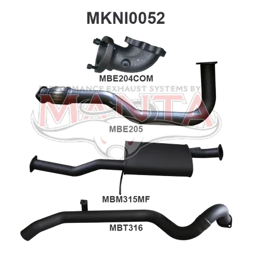 Nissan Patrol GU 4.2 Ute With Centre Muffler product image
