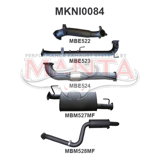 Nissan Pathfinder R51 2.5L Auto THAI DPF & Cat Replacement product image