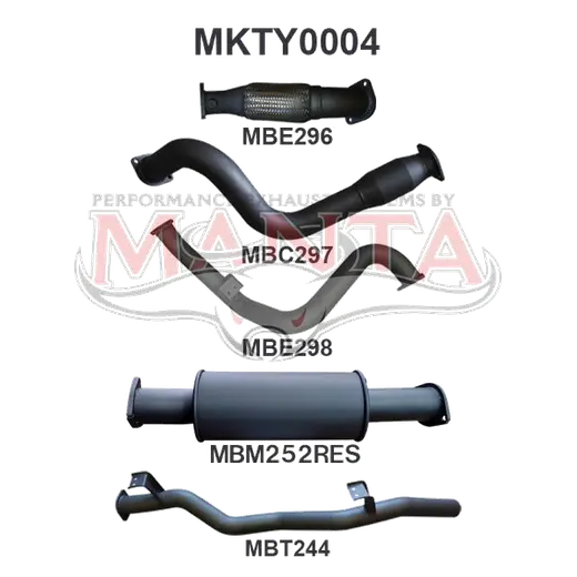 Toyota Landcruiser VDJ79 V8 S/Cab Ute 3in With Cat & MUFF product image