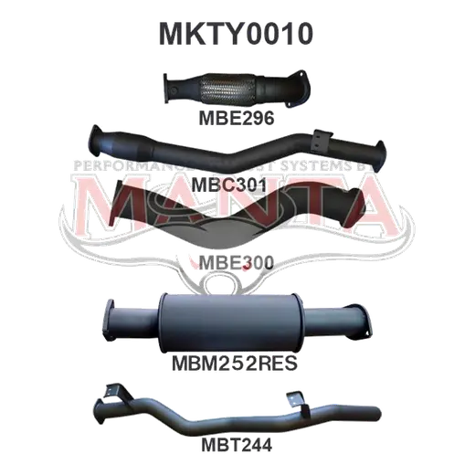 Toyota Landcruiser VDJ79 V8 D/Cab Ute 3in With Cat & MUFF product image