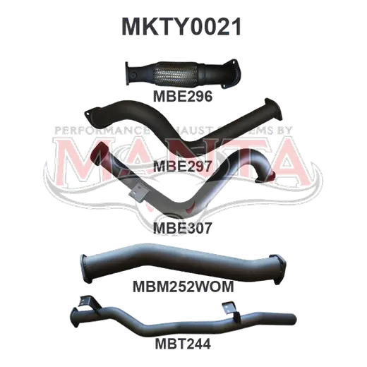 Toyota Landcruiser VDJ78 V8 Troop Carrier 3in NO Cat, WOM product image