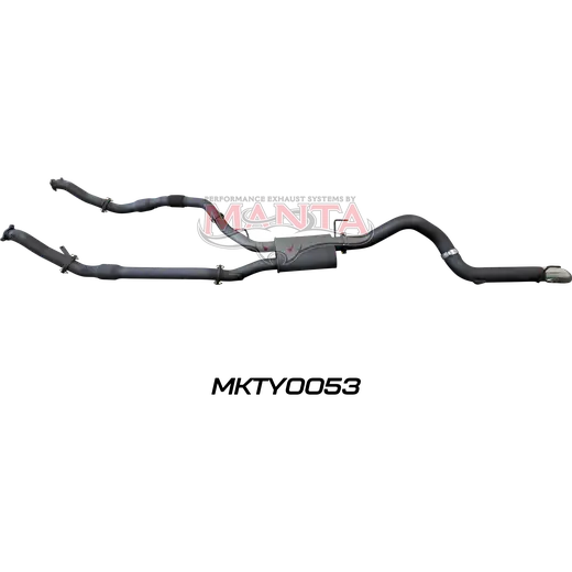 Toyota Landcruiser VDJ200 3in Dual With Cat & Muffler, 4in Exit product image