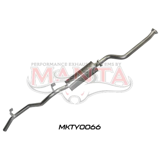 Landcruiser FJ75, HJ75, 4.0L 3F, 2H, Engine, Troopy & Ute, 2.5in With Muffler Off OEM Engine Pipe product image