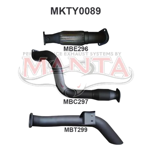 Toyota Landcruiser VDJ79 V8 S/Cab Ute 3in With Cat Side Exit product image