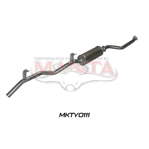Landcruiser HJ75 4.0L 2H Engine, Troopy & Ute, Extractors & 2.5in Full System With Muffler product image