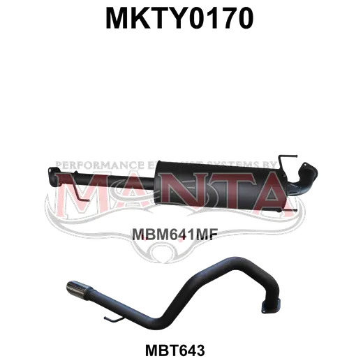 Toyota Landcruiser FJ Cruiser V6 2.5in Catback product image