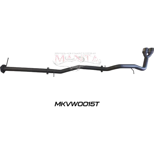 Volkswagen Amarok TDI600 V6 3in DPF Back, Twin Tip Side Exit product image