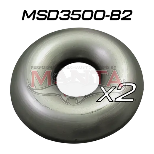 (Pack 2) 3 1/2in Mild Steel Donut product image