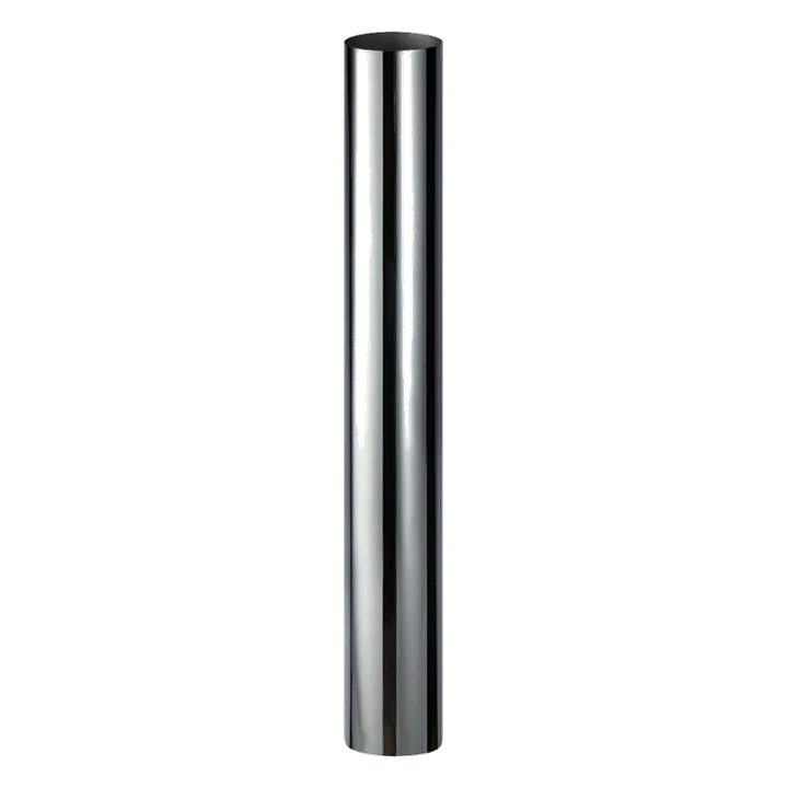 CHROME EXHAUST STACK STRAIGHT 7in OD X 60in (1525MM) LONG, PLAIN INLET product image