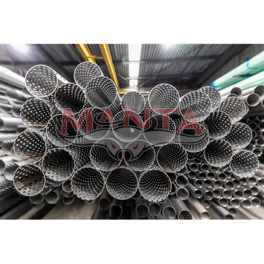 1 1/2in (38.1mm) x 1.5mm Wall 409g Stainless PERF Tube product image