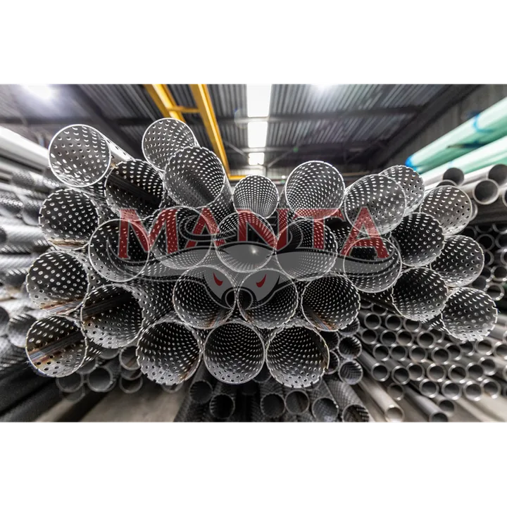 1 7/8in (47.6mm) 1.5mm wall 409 stainless perf tube. product image