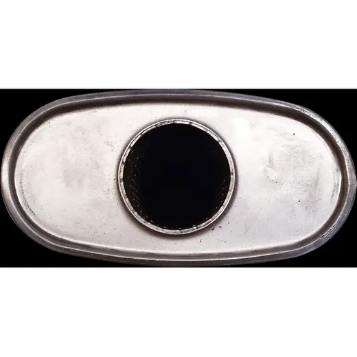 2 1/2in, 8in x 4in Oval Centre/Centre, 16in (400mm) Long, Megaflow Muffler - Medium - Stainless product image