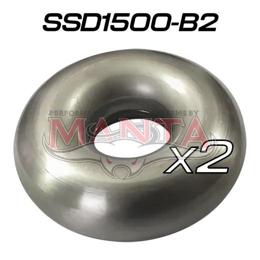 (Pack 2) 1 1/2in Stainless Steel Donut product image