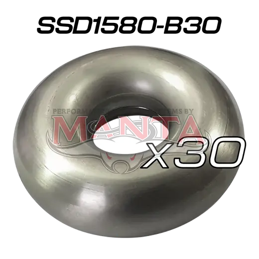 (Pack 30) 1 5/8in Stainless Steel Donut product image