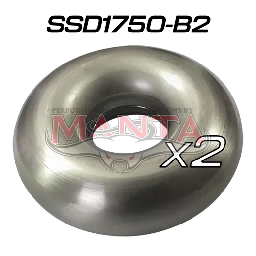 (Pack 2) 1 3/4in Stainless Steel Donut product image