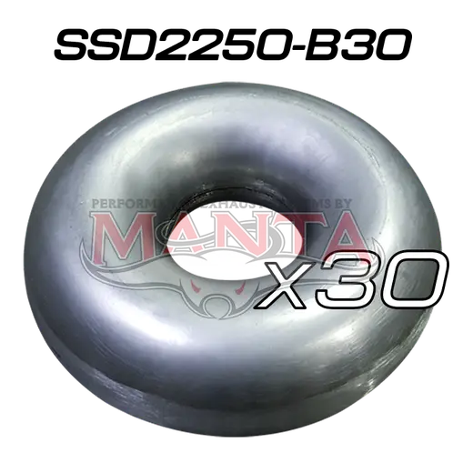 (Pack 30) 2 1/4in Stainless Steel Donut product image