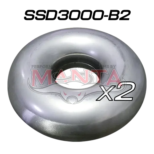 (Pack 2) 3in Stainless Steel Donut product image