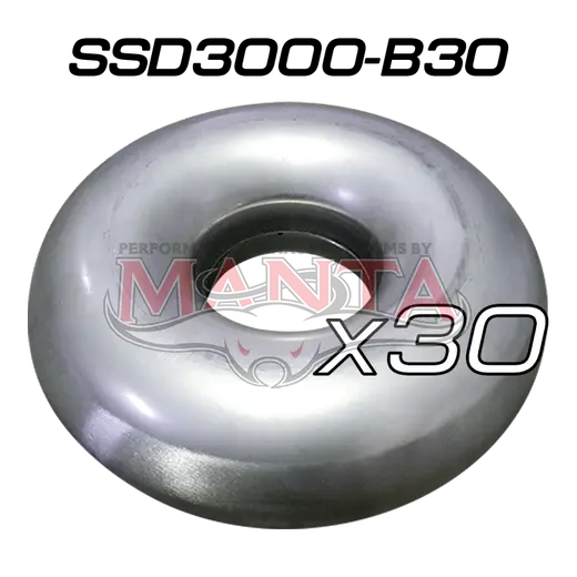(Pack 30) 3in Stainless Steel Donut product image