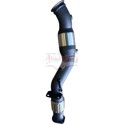 VW Amarok 2.0L Bi Turbo 3in Dump Pipe With Cat 06/12 - Current (Short Neck Version) product image