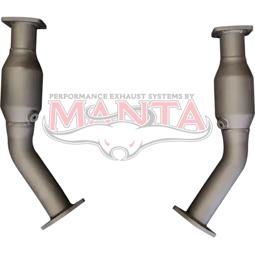 Holden Commodore VT VU VY VZ V6 & V8 2 1/2in High Flow Cats to Suit 4 Bolt HSV Position Flanges product image