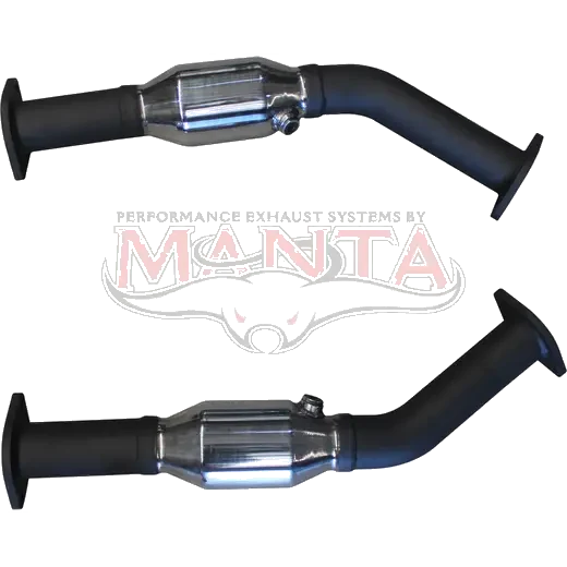 Commodore VT - VZ V6 & V8 2 1/2in Twin Cats to Suit 2 Bolt Pacemaker Headers product image