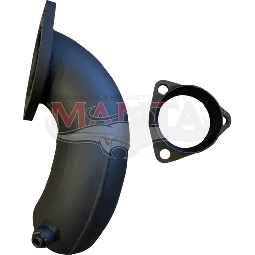 Landcruiser 3in Dump Pipe HZJ75, HZJ78, HZJ79 4.2L TD, 3 Bolt TD05, TD05H DTS Turbo Ceramic Coated product image