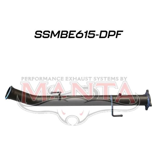 VW Amarok V6 3.0L 2016-2022, 3in DPF Replacement Pipe Incl 4 x BOLT216 product image