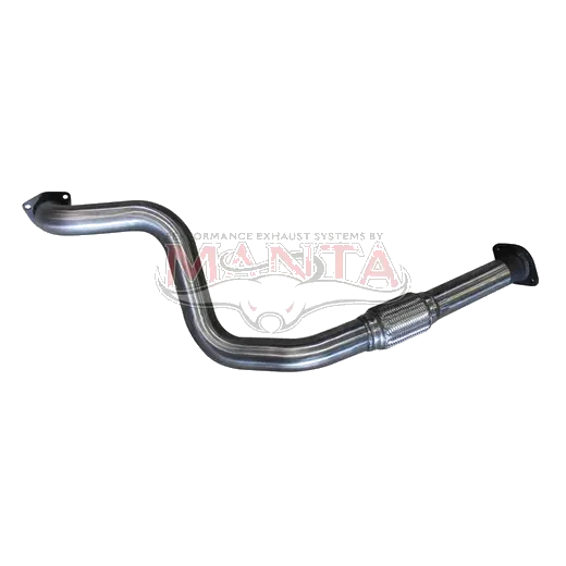 Toyota HZJ75, 78, 79 LandCruiser 2 1/2in Engine Pipe With Flex (Stainless Steel) product image