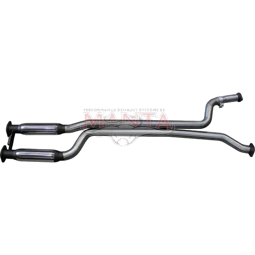 Ford Falcon AU XR8 Ute Dual 2 1/2in Centre Muffler Megaflow Stainless Steel product image