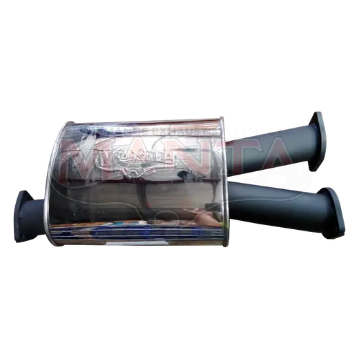 LandCruiser VDJ79 4.5L V8 3in Dual Centre Y-Pipe With Muffler product image