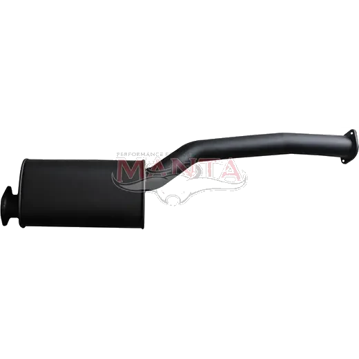Ford Falcon EB - AU V8 Sedan Live Axle 3in Mandrel Bent Front Muffler in Stainless Steel product image