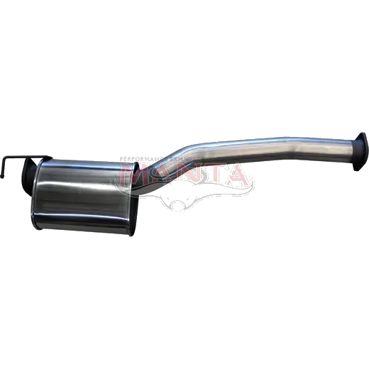Ford Falcon AU V8 Sedan IRS 3in Mandrel Bent Sports Front Muffler in S/Steel product image