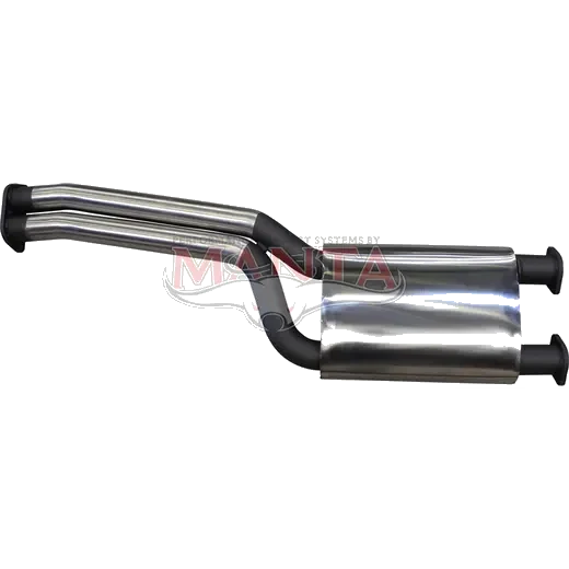 Ford Falcon BA BF FG XR8 XR6 Turbo &  Pursuit Ute 2 1/2in Dual Centre Muffler product image