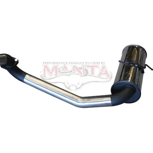 Ford Falcon BA XR8/GT & BF, FG XR8 Sedan Dual Outlet Rear Muffler LHS With Twin Tips product image