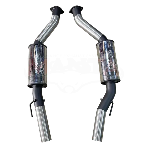 Holden VZ V8 Monaro & GTO Dual 3in RHS & LHS Rear Mufflers (Pair) product image