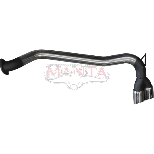 Ford Ranger PX/Mazda BT50 3in Side Exit With Twin Chrome Tip product image