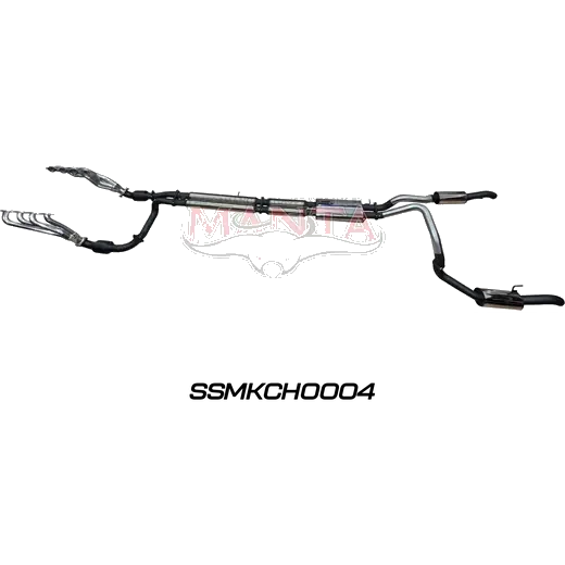 Chevrolet Silverado 1500 6.2L V8 Full Exhaust With HPC Coated Extractors, Cats and Twin 3in Cat Back product image