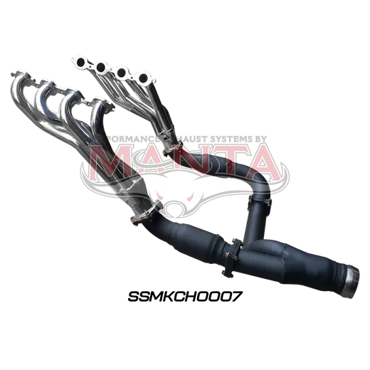 Chevrolet Silverado 1500 ZR1 & ZR2 6.2L V8 Coated Extractors, Cats & Y-Pipe To Suit Factory Catback product image