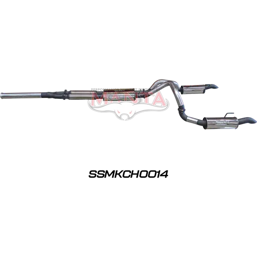 Chevrolet Silverado 1500 ZR2 6.2L V8 Cat Back Exhaust System with Centre & Rear Muffler product image