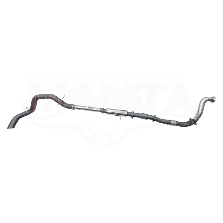 Silverado 2500 HD K2, 6.6L TD V8, 2017-2019, 4in-5in Turbo Back With Cat & Muffler product image