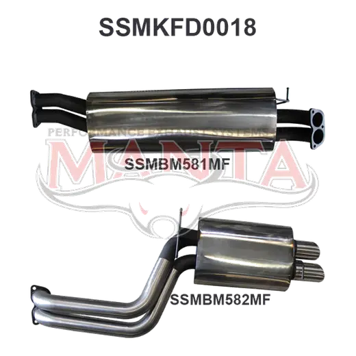 Ford Territory Turbo SX SY Catback product image