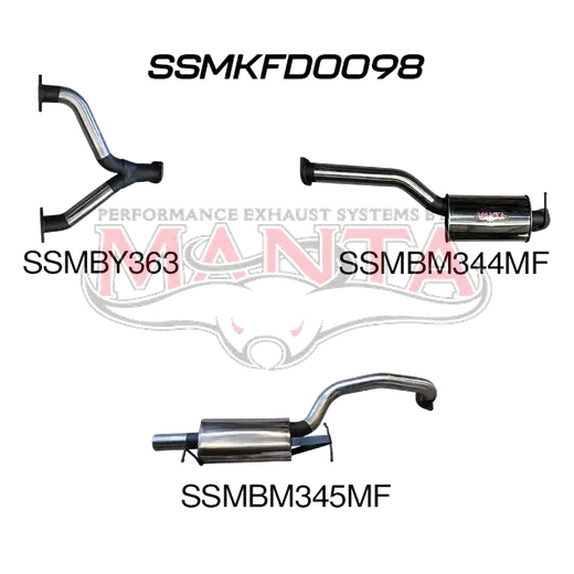 Ford Falcon BA BF V8 Sedan 3in Catback Muffler/Muffler product image