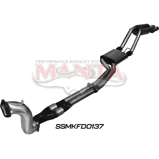Ford BA BF XR6 Turbo Ute 2.5in Dual Turbo Back product image