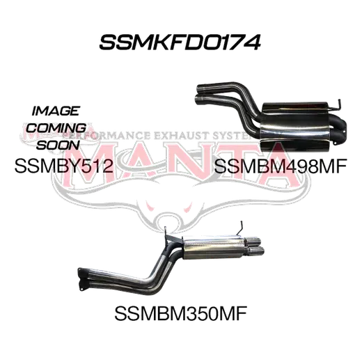 Ford Falcon FG XR6 Turbo 2.5in Dual Catback product image